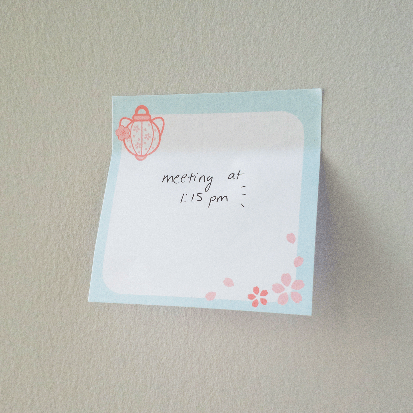 Cherry Blossom Sticky Note
