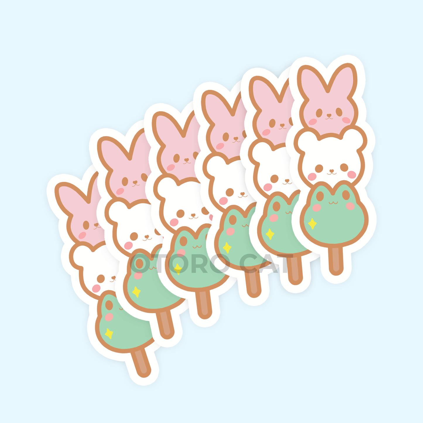 Adorable Dango Sticker