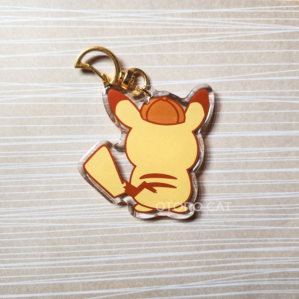 Detective Rat Keychain