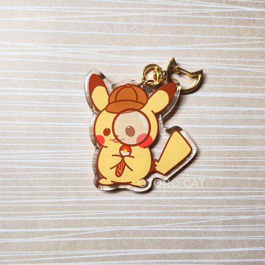 Detective Rat Keychain
