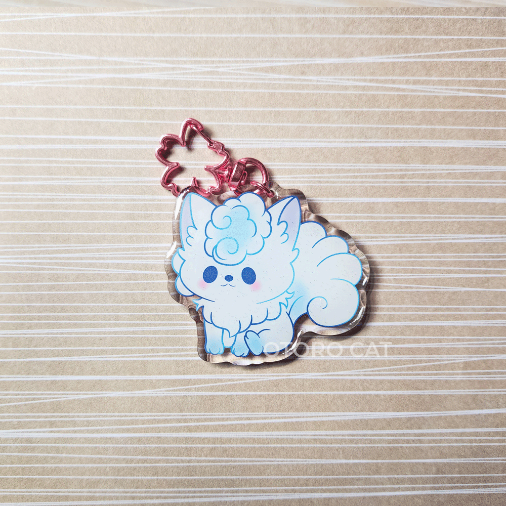 Shiny Fox Keychain