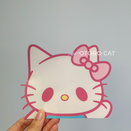 Pretty in Pink: Waterproof and UV-Proof HK Sticker for e-reader and Cat Lovers